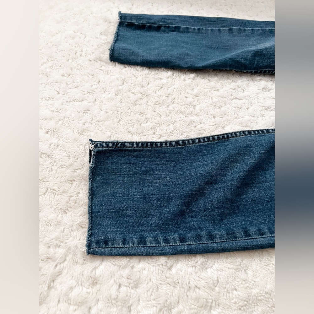 FREE PEOPLE Reagan Button Front Distressed Jeans - Picture 9 of 13